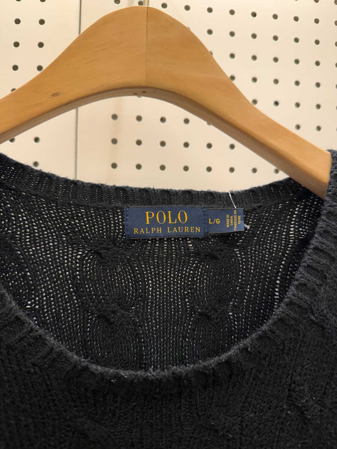 폴로 랄프로렌 케이블 니트 스웨터 U1220 상품이미지5