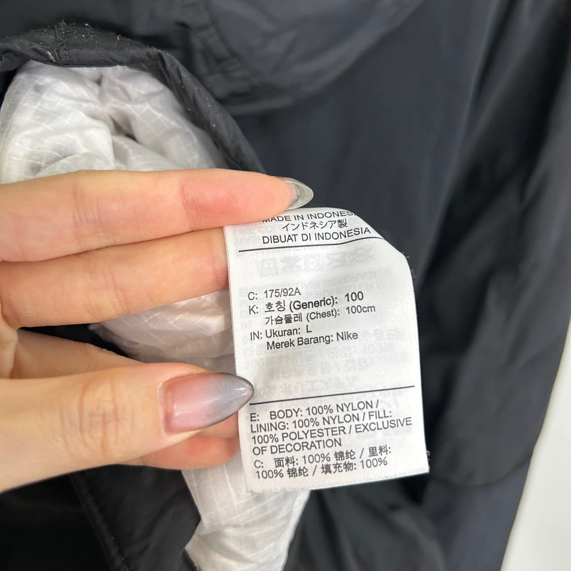 나이키 남성 블랙 암스우시 빅포켓 후드 풀오버 아노락 100 상품이미지4