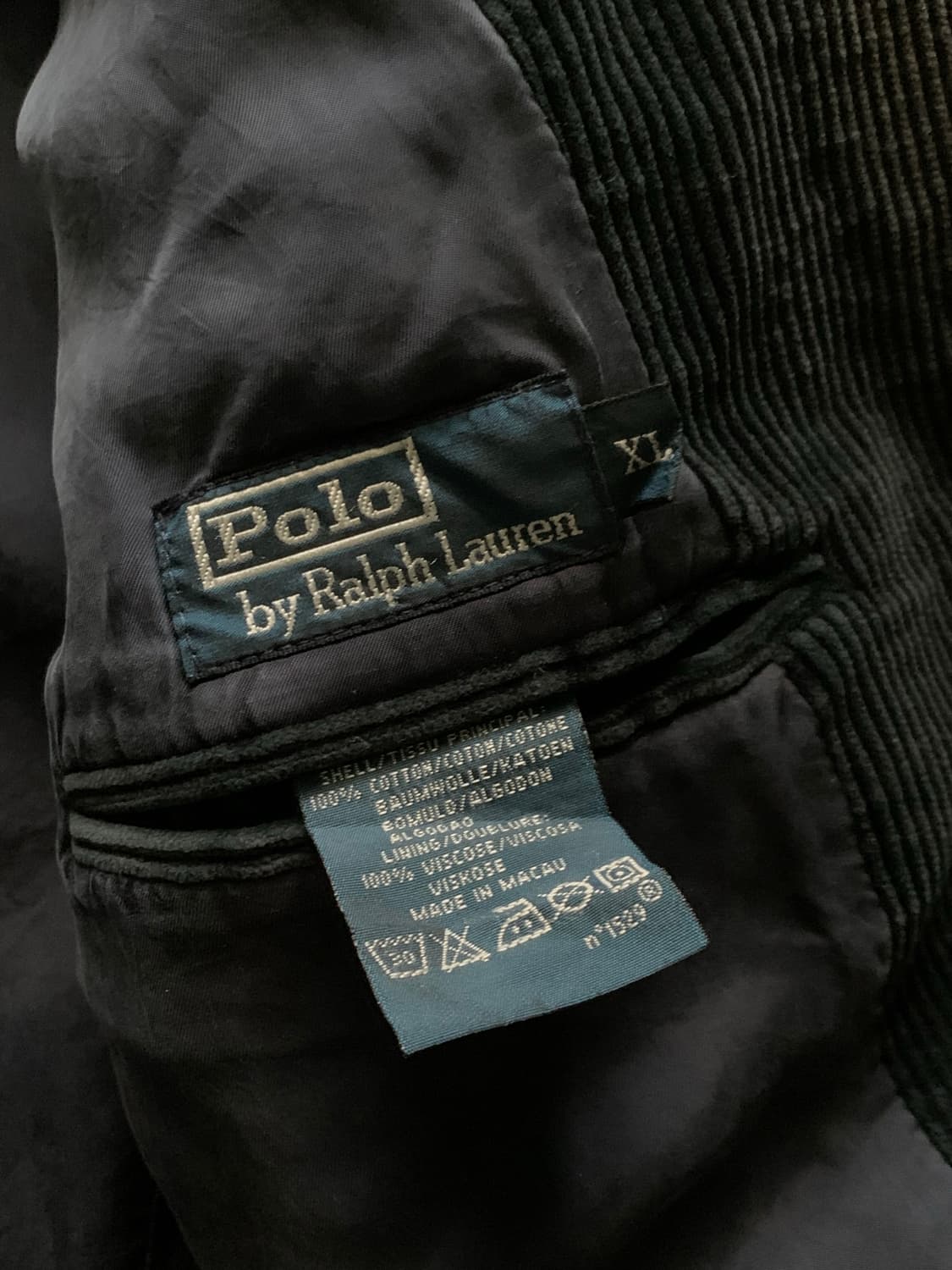 폴로 랄프로렌 코듀로이 스포츠자켓 네이비 상품이미지6