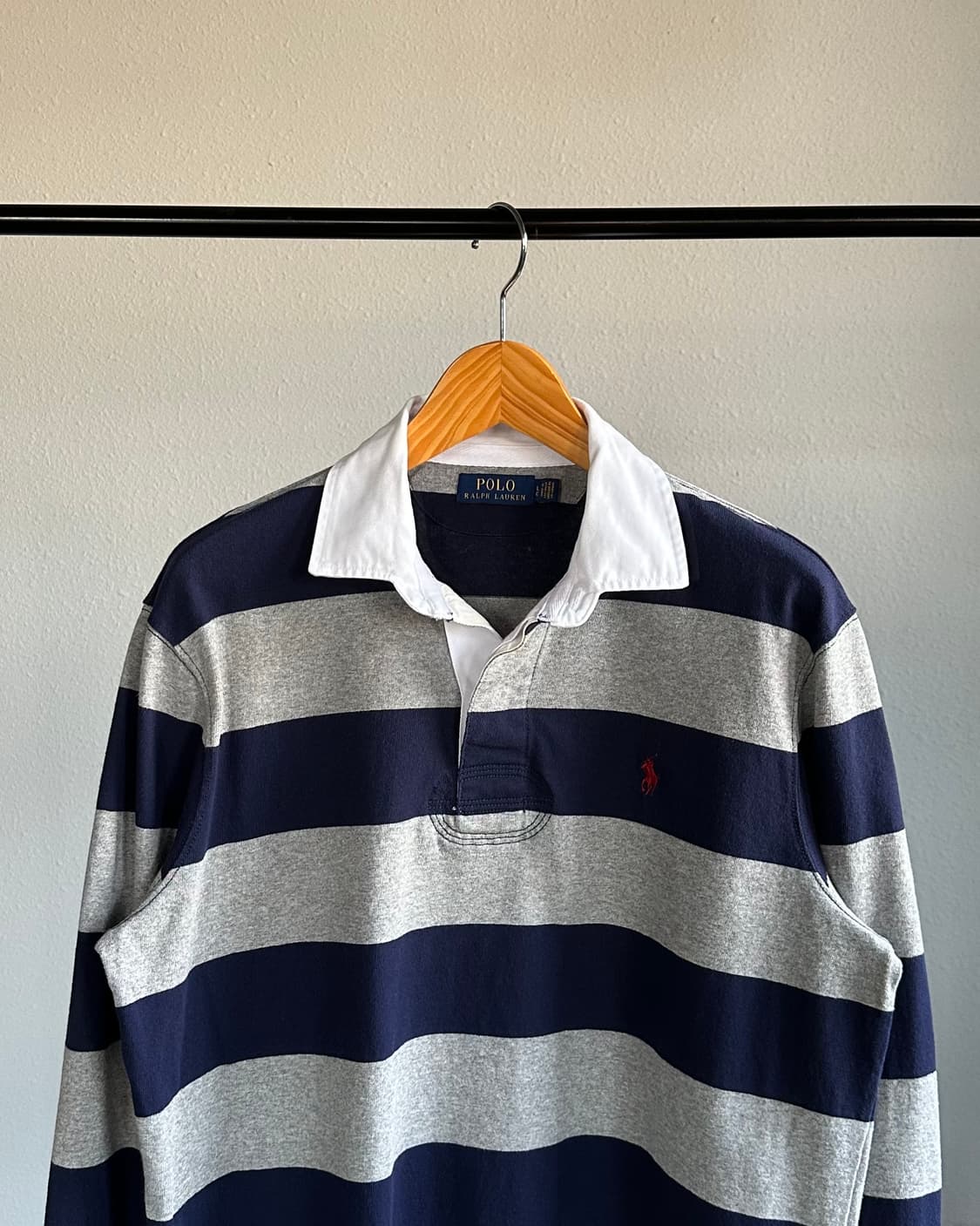 [L-XL]폴로 랄프로렌 스트라이프 럭비 셔츠 상품이미지2