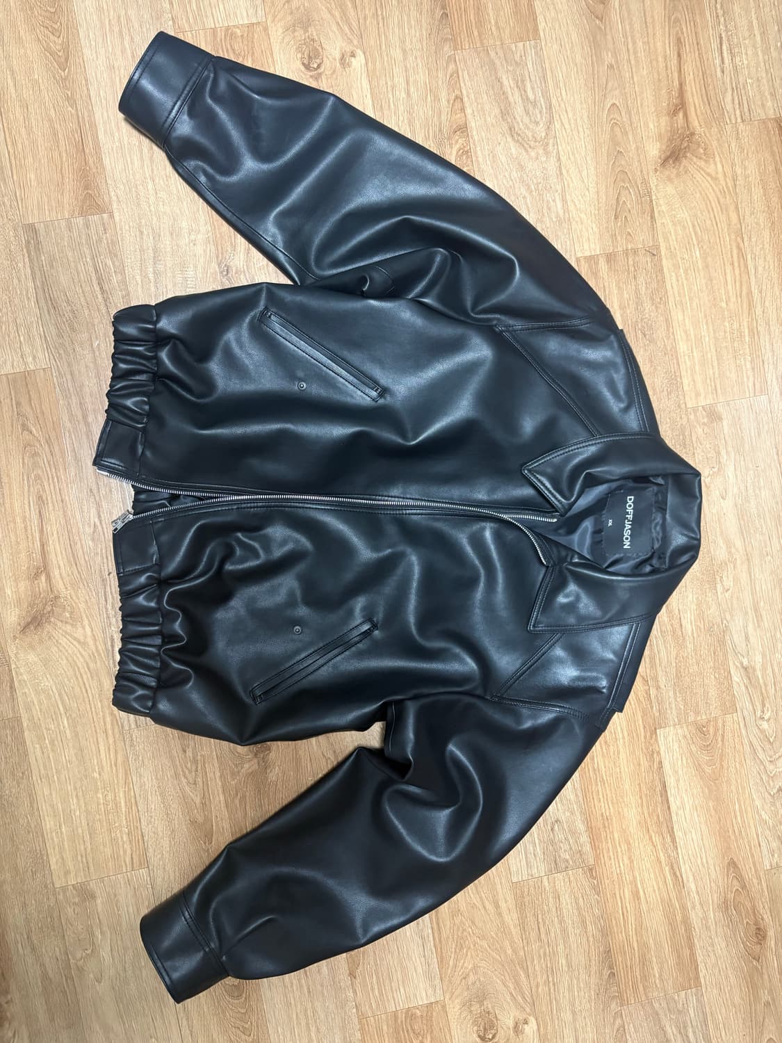 도프제이슨 비건레더 봄버 자켓 XXL 상품이미지1