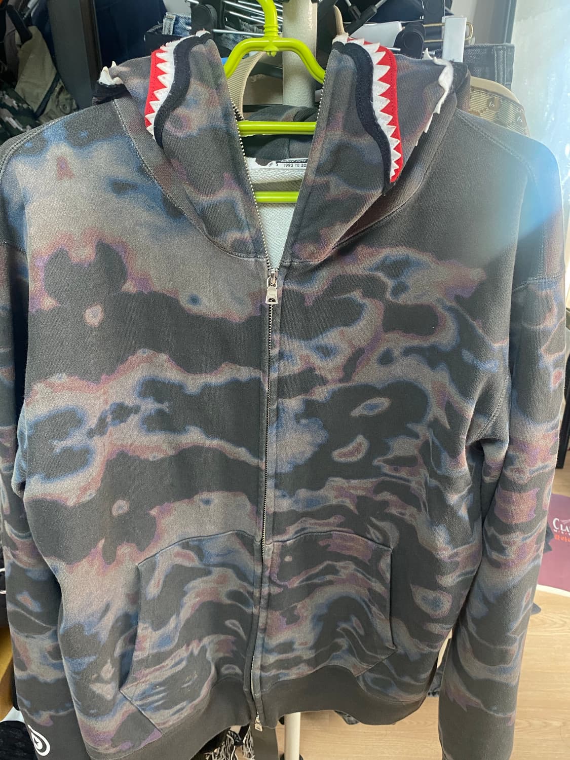 베이프 서모그래피 후드집업 상품이미지4