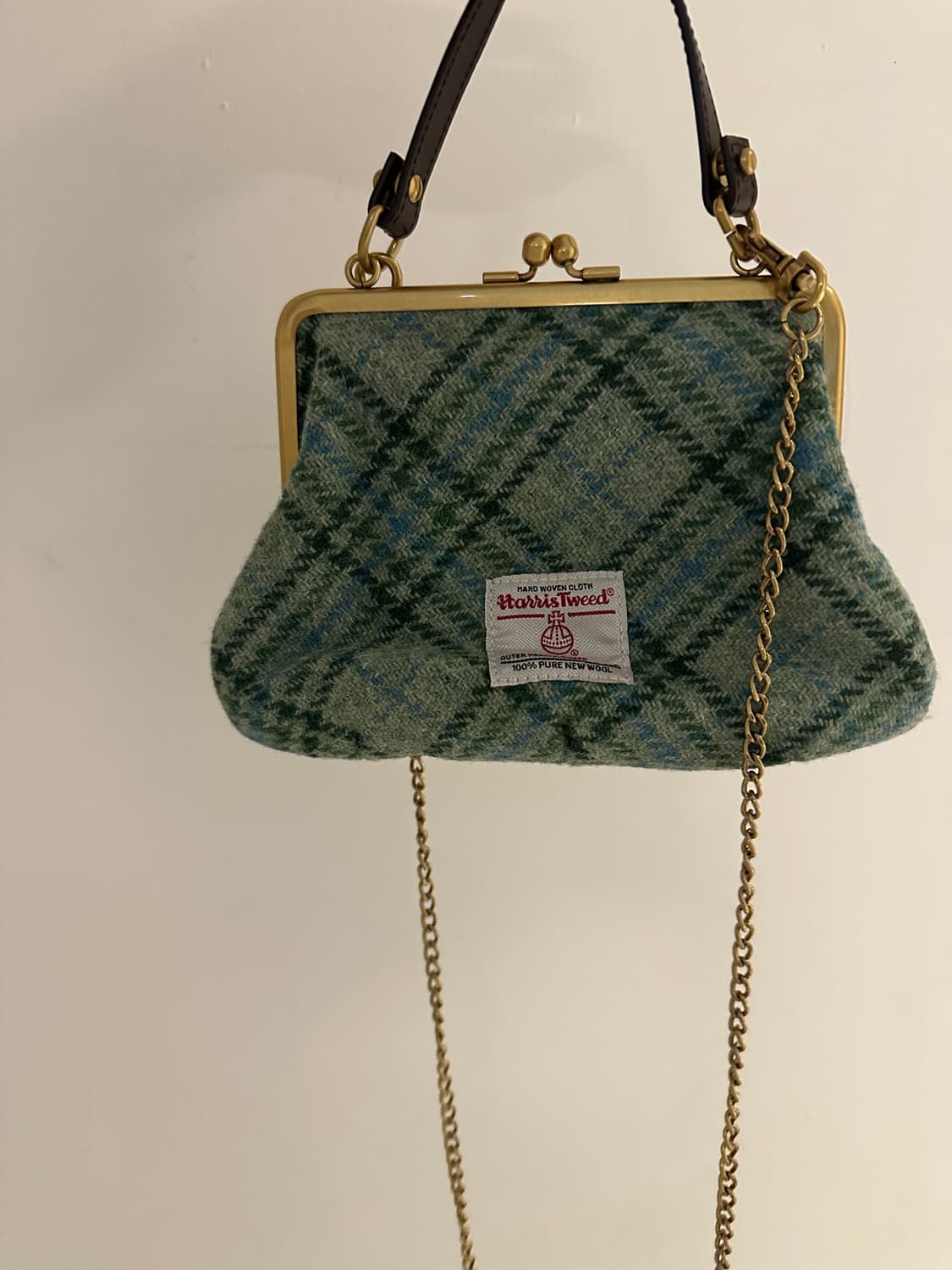 비비안웨스트우드- 울 그린 미니 백 상품이미지3