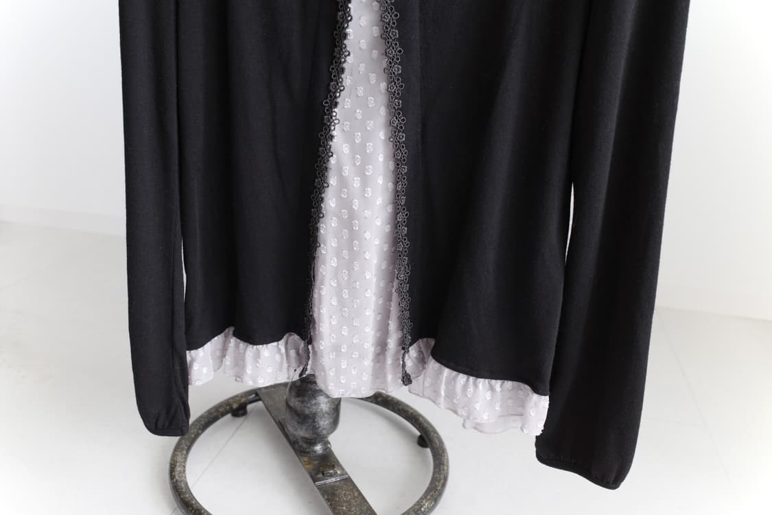 axes femme) dot layerd long sleeve  상품이미지4