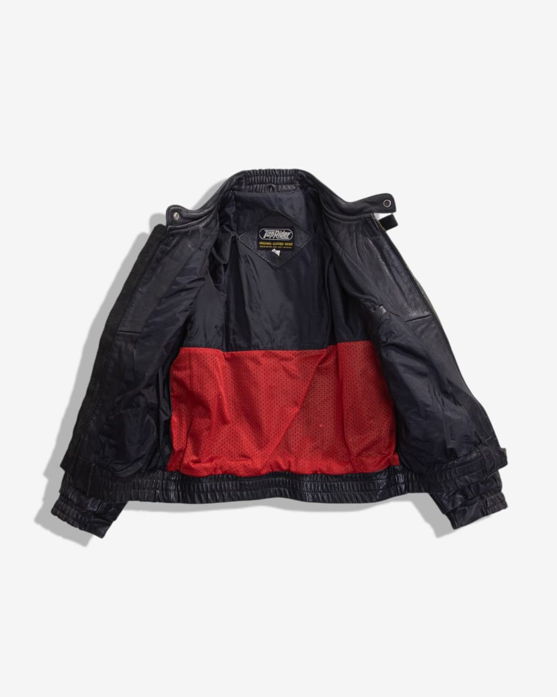 T-1928 90s Top Rider cow hide biker jkt 상품이미지3