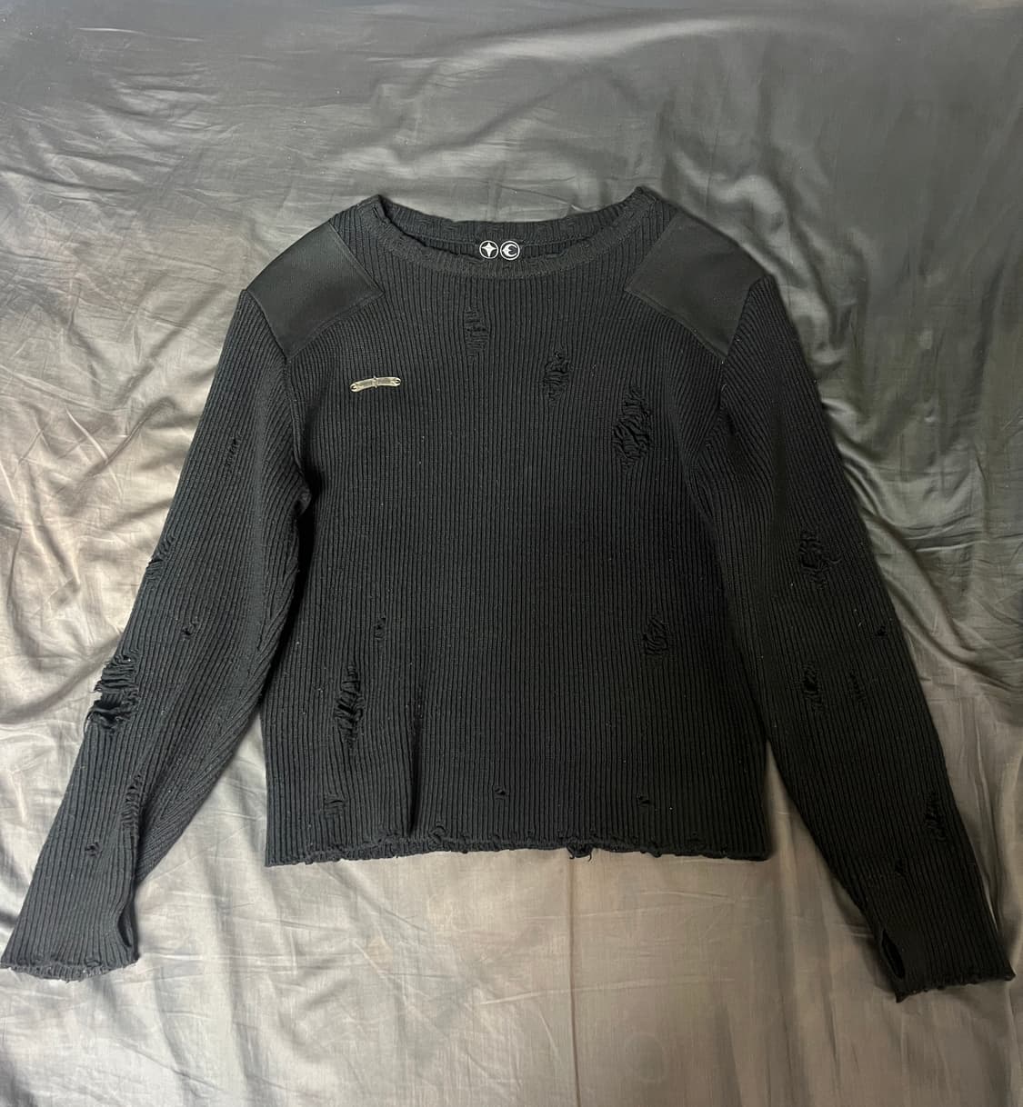 떠그 클럽 Thug Club 베를린 니트 블랙 사이즈 3 상품이미지1