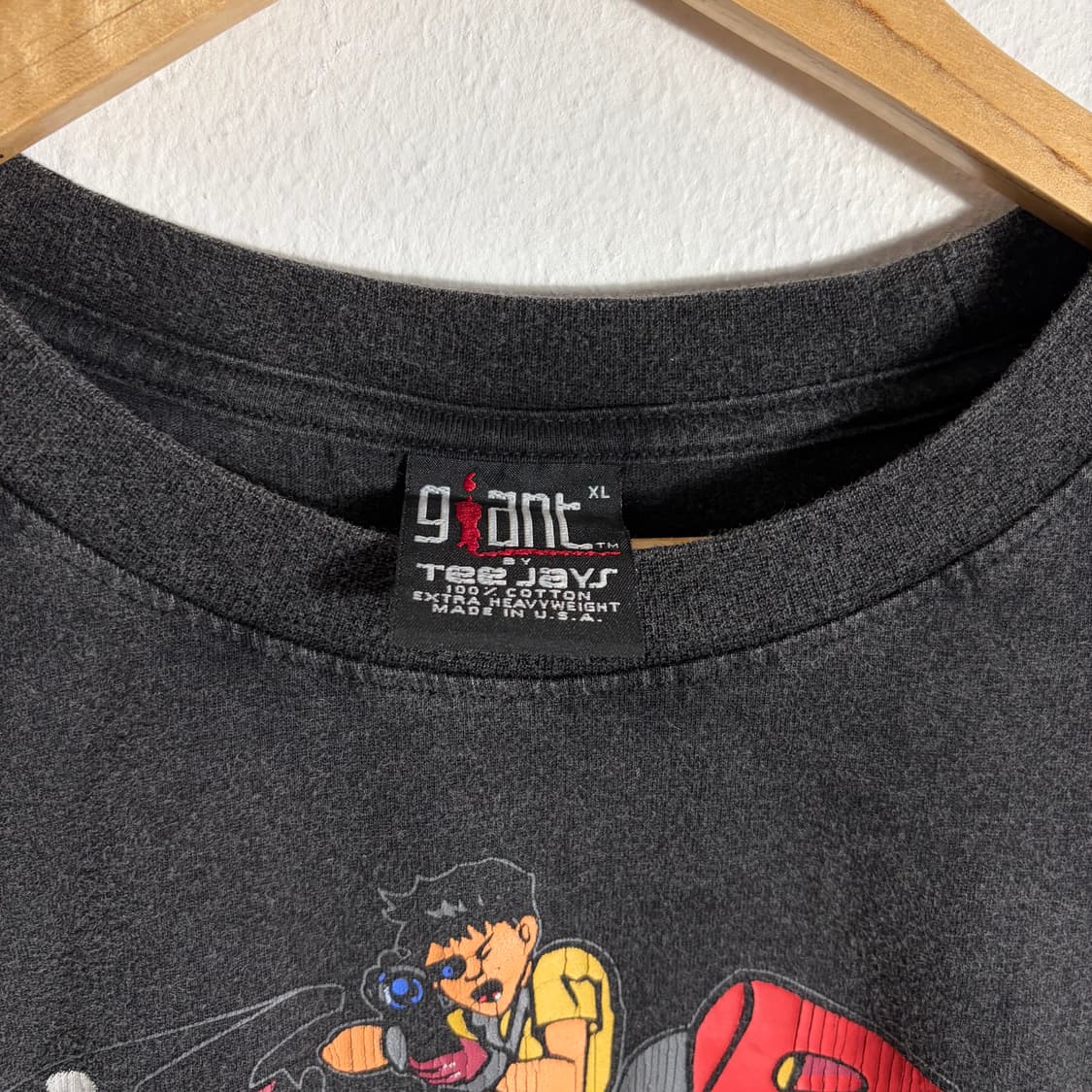 90s USA AKIRA 롱슬리브 티셔츠(XL) 상품이미지5