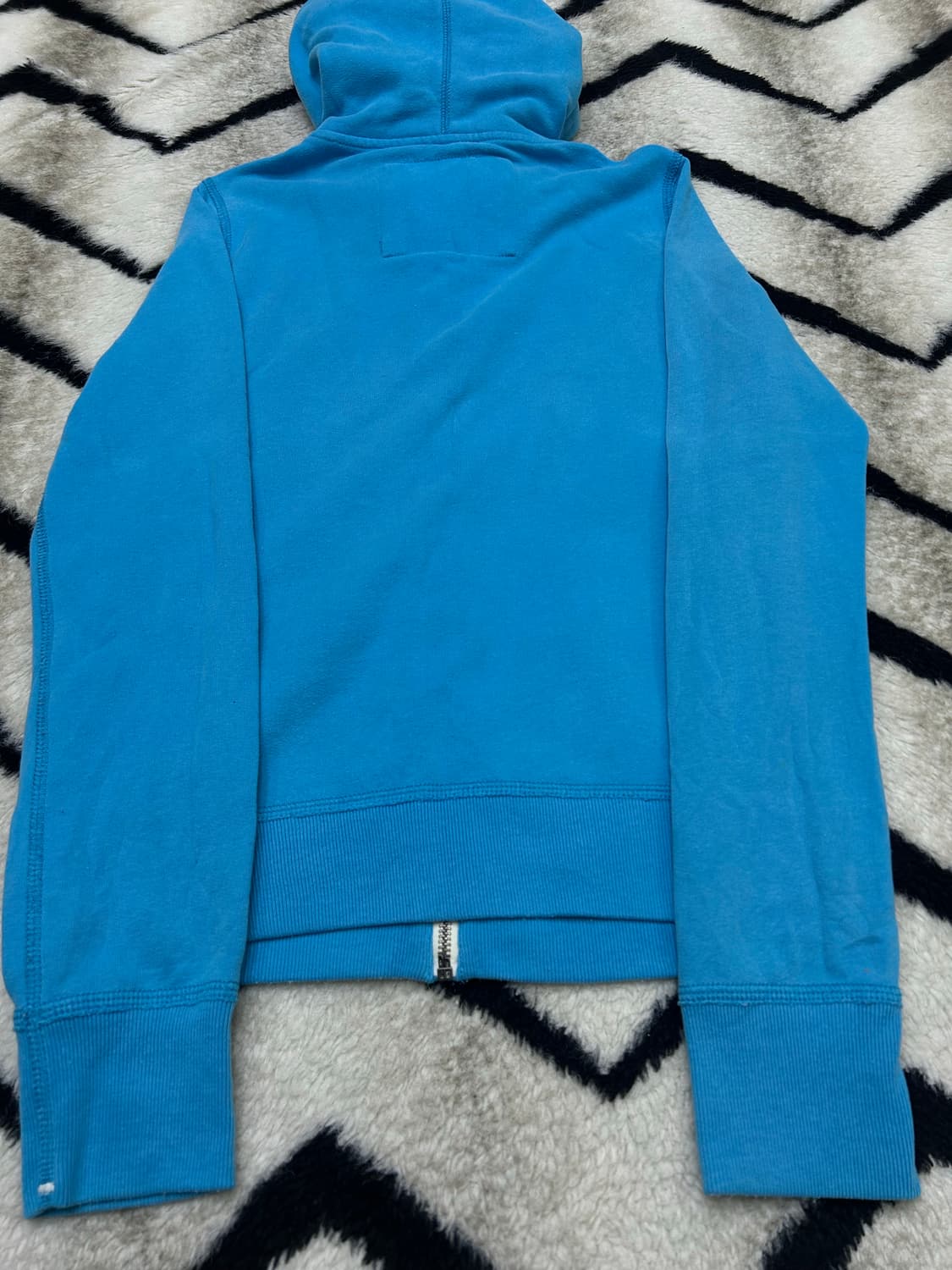 [M]아베크롬비 후드집업/블루/기모 상품이미지4