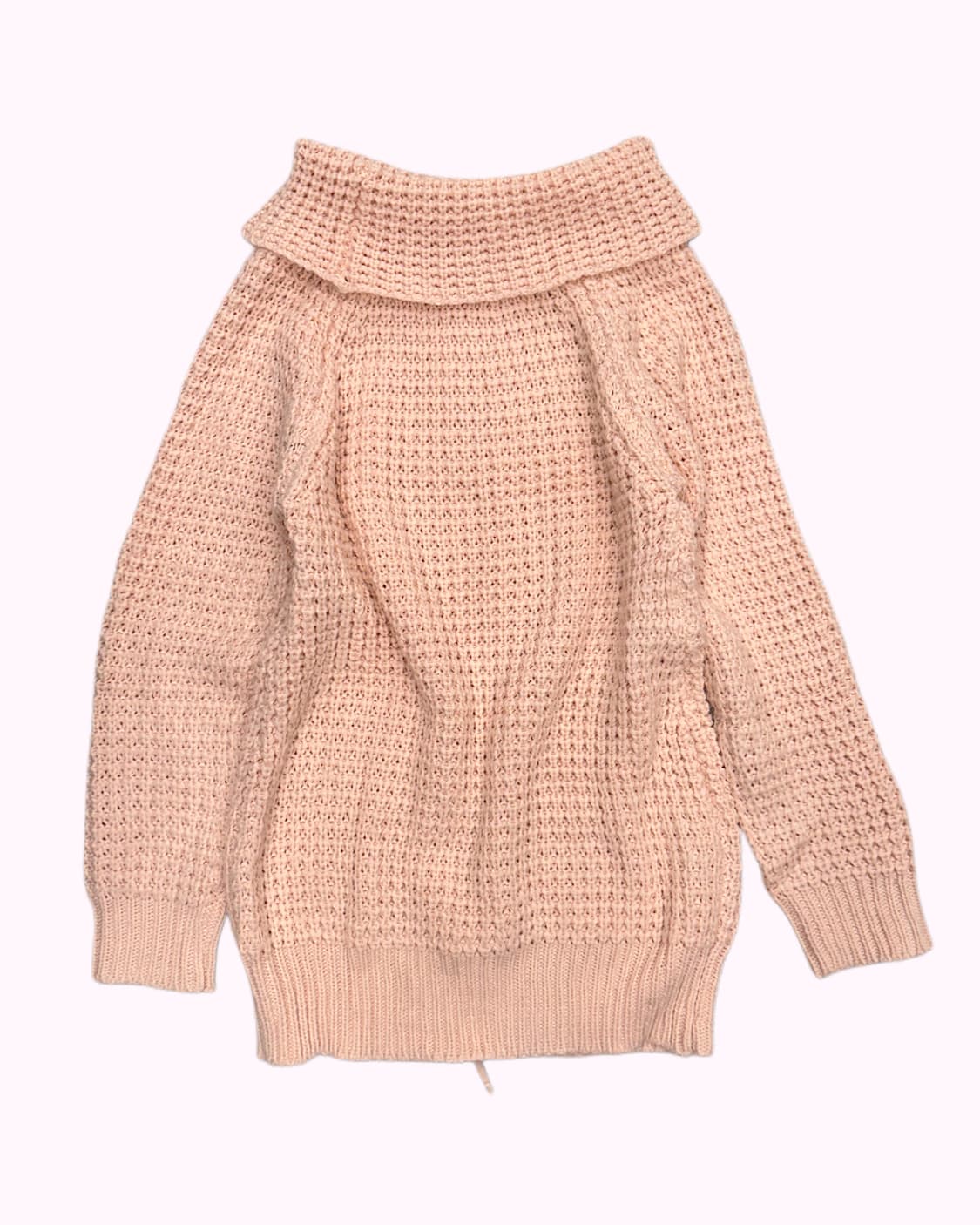 lace-up pink 1-off knit 상품이미지4