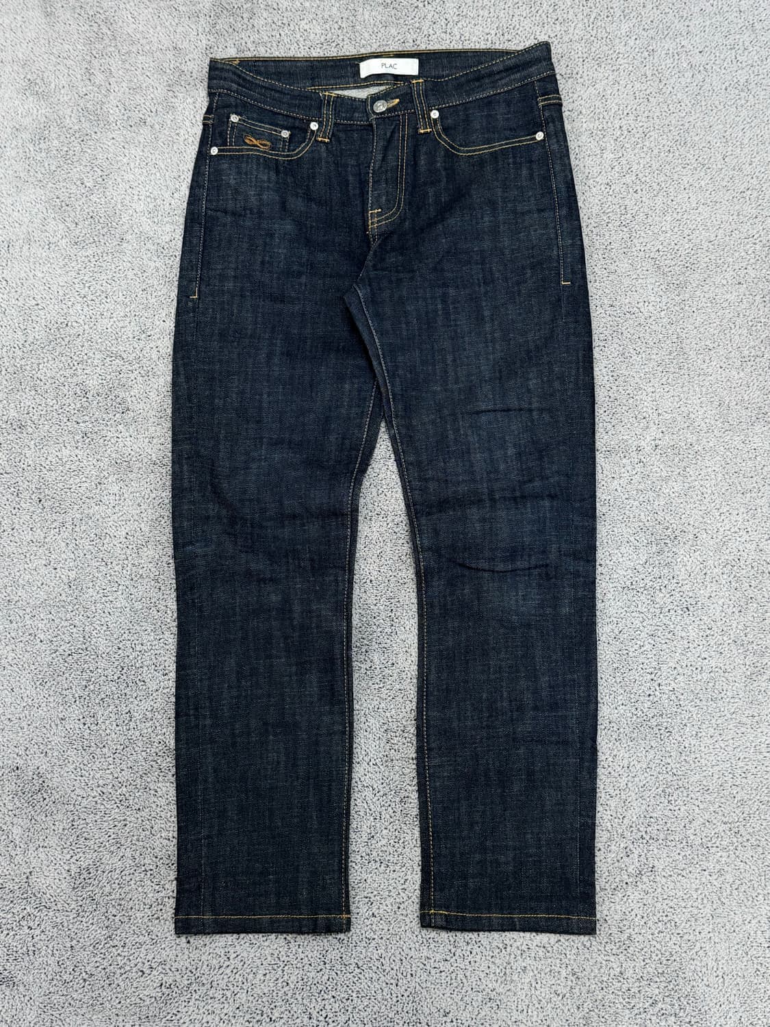 (M) 플랙진 베를린 슬림스트레이트핏 생지 데님 팬츠 상품이미지1