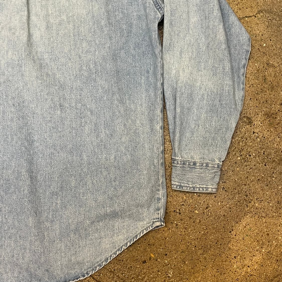 미국 빈티지 루니툰 워너브라더스  데님 셔츠 상품이미지7