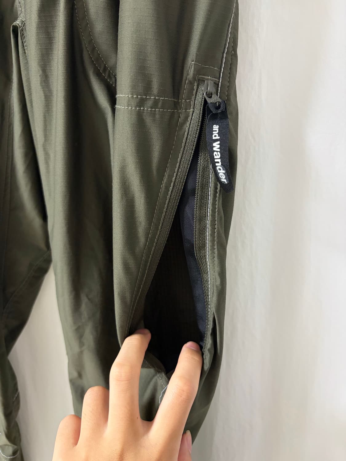 앤드원더 and wander raschel rip pants 3 상품이미지2