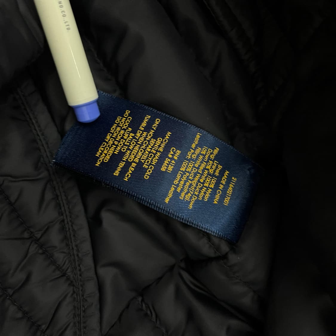 폴로 랄프로렌 라이더 블랙 패딩 4 상품이미지7