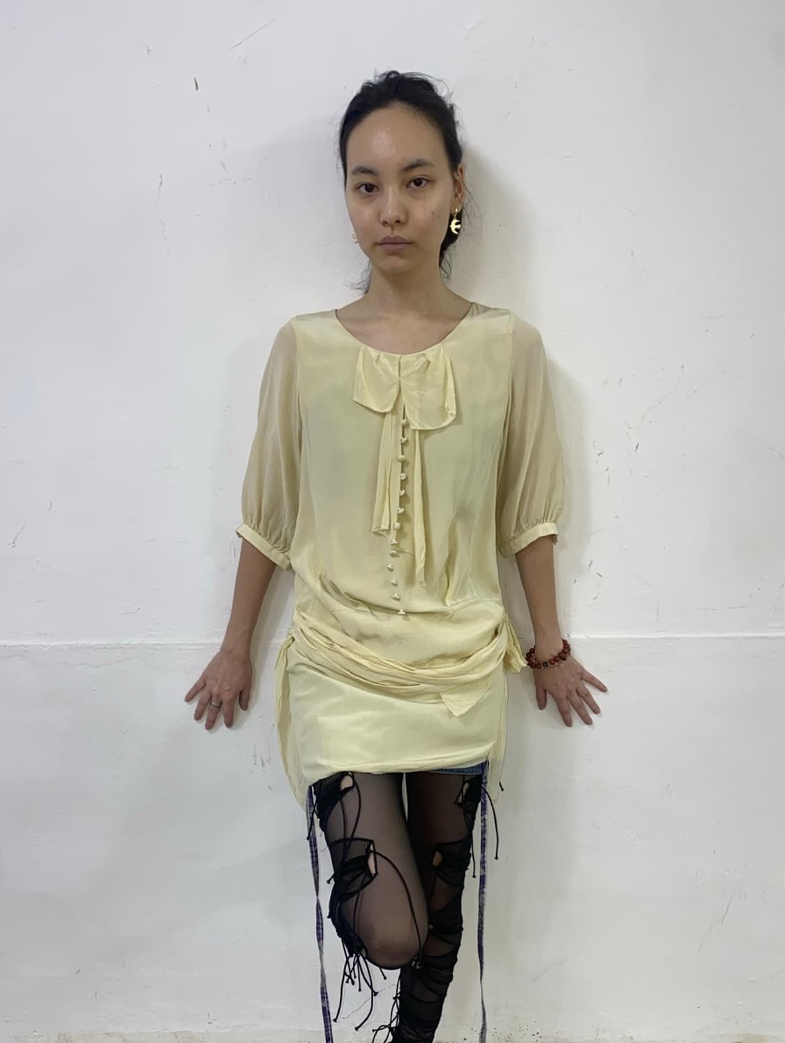 3.1 phillip Lim Draped Silk Dress 상품이미지10