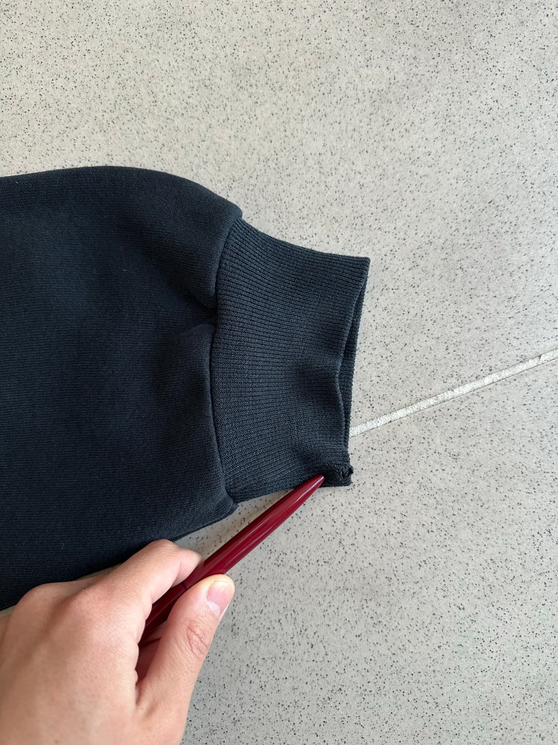 00s 빈티지 러셀 후드집업 블랙 XL 상품이미지8