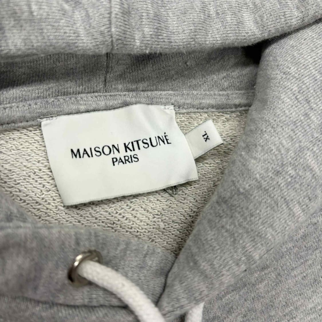 메종키츠네 신형 칠랙스 폭스 그레이 스웨트셔츠 후드티(XL) 상품이미지4