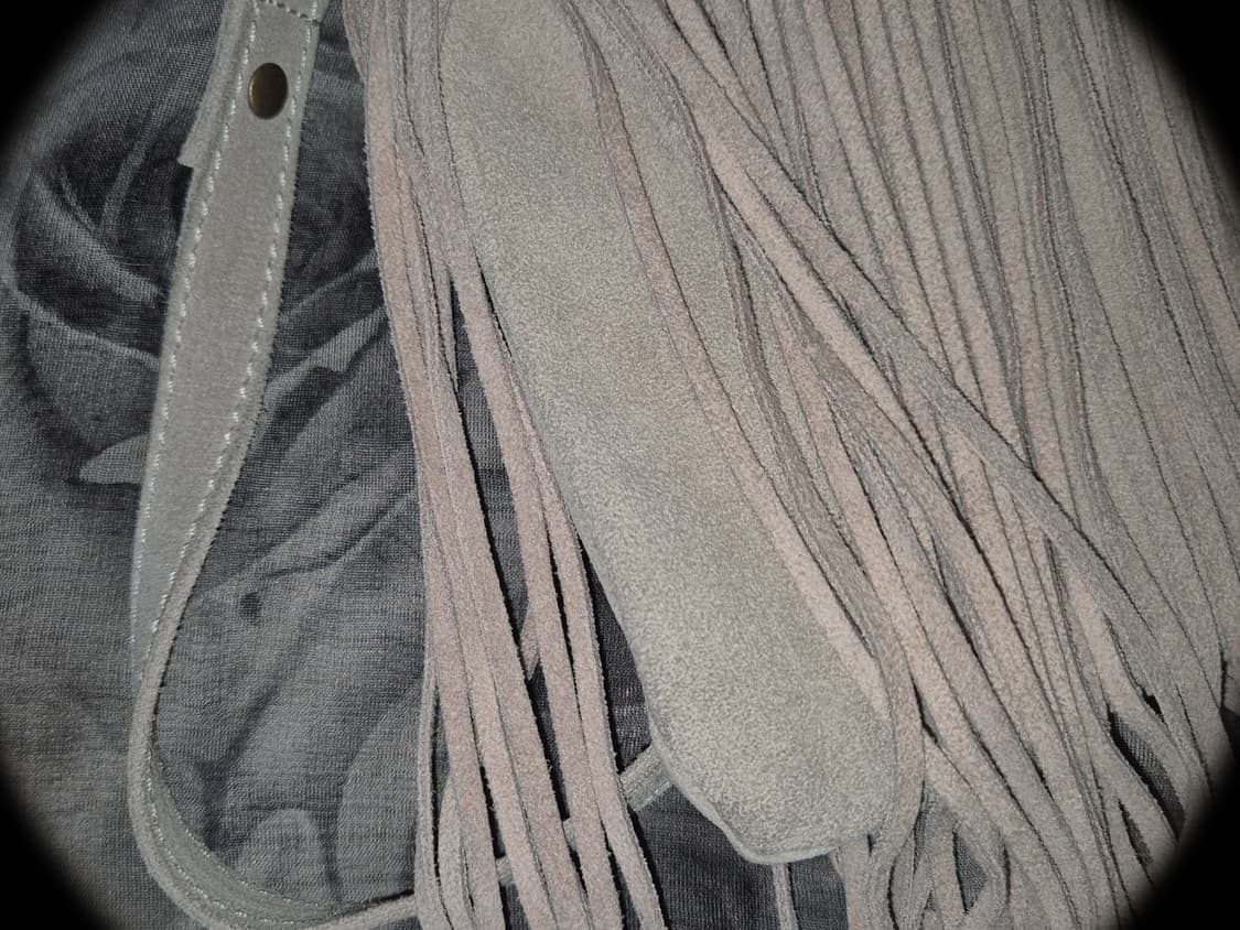 Vintage 03 Western fringe suede Cross Ba 상품이미지2