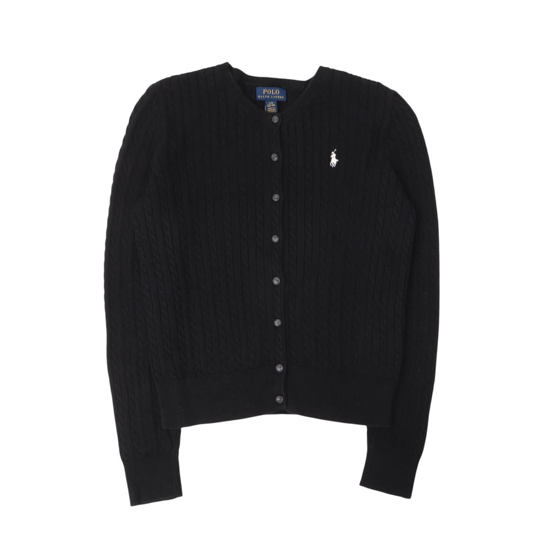 폴로 랄프로렌 블랙 케이블 니트 가디건 상품이미지1