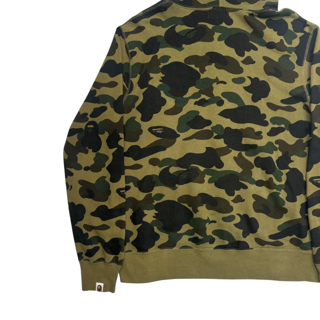 베이프 컬리지 카모 풀 오버 후드집업 XL 상품이미지6