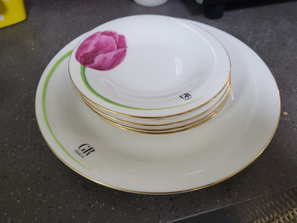 (새제품)Georges Rech Paris 튤립 식기 상품이미지2
