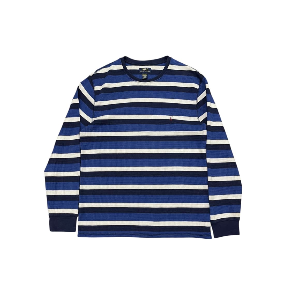 폴로 랄프로렌 스트라이프 와플 롱슬리브 상품이미지2