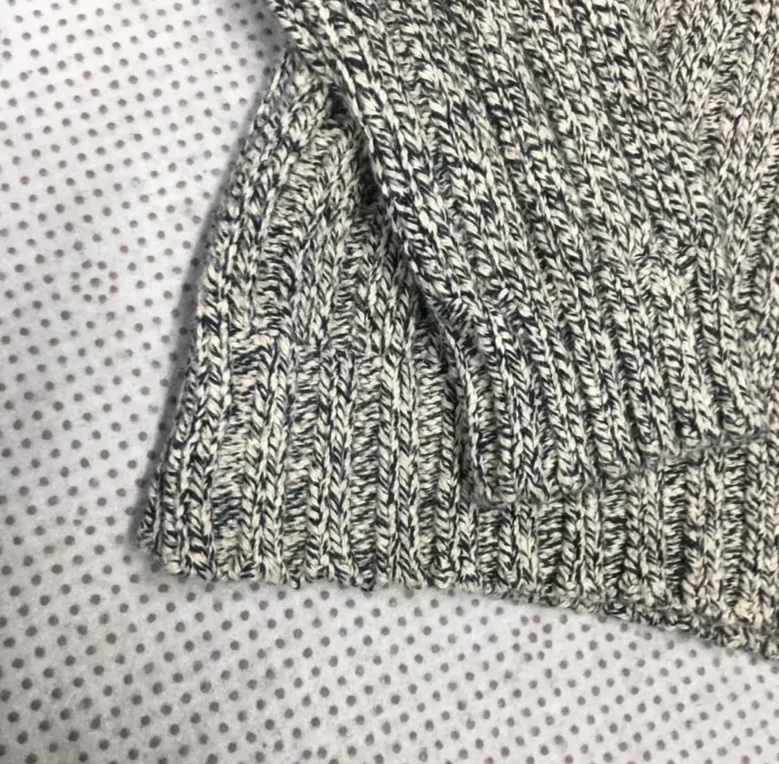 폴로 90s 블랙 앤 그레이 성조기 니트AA08 상품이미지4