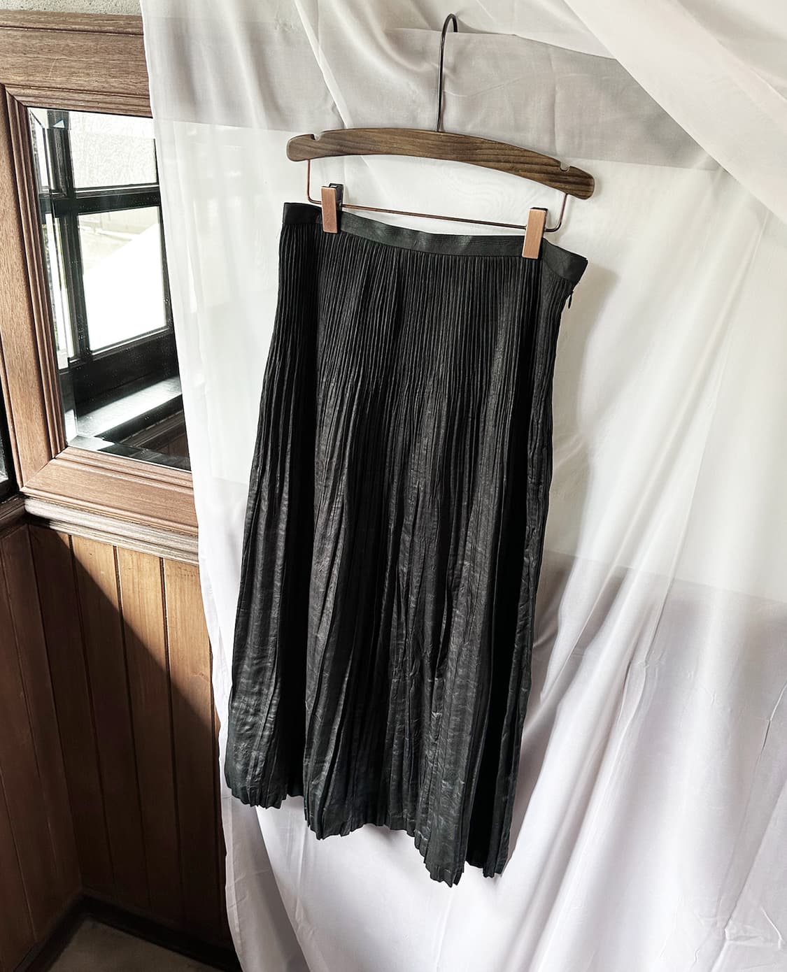 JPV pleated long skirt 상품이미지6