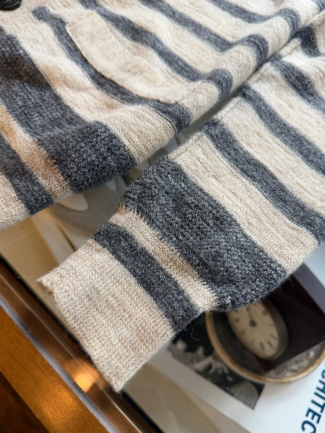 꼼데가르송 숄칼라 가디건 100 상품이미지10