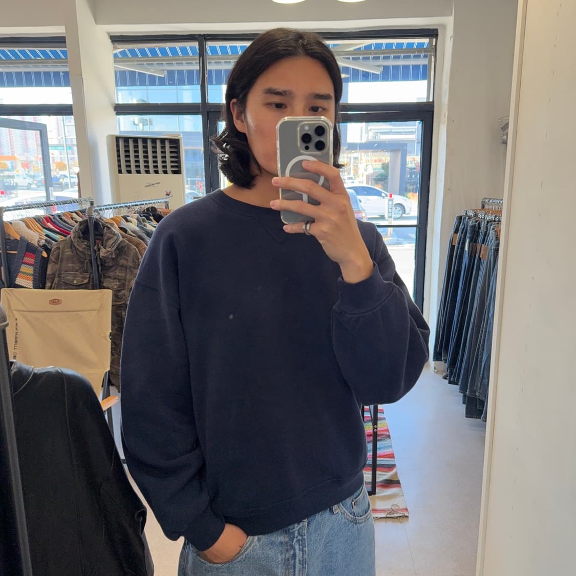 90s 러셀 블랭크 스웻셔츠 상품이미지5