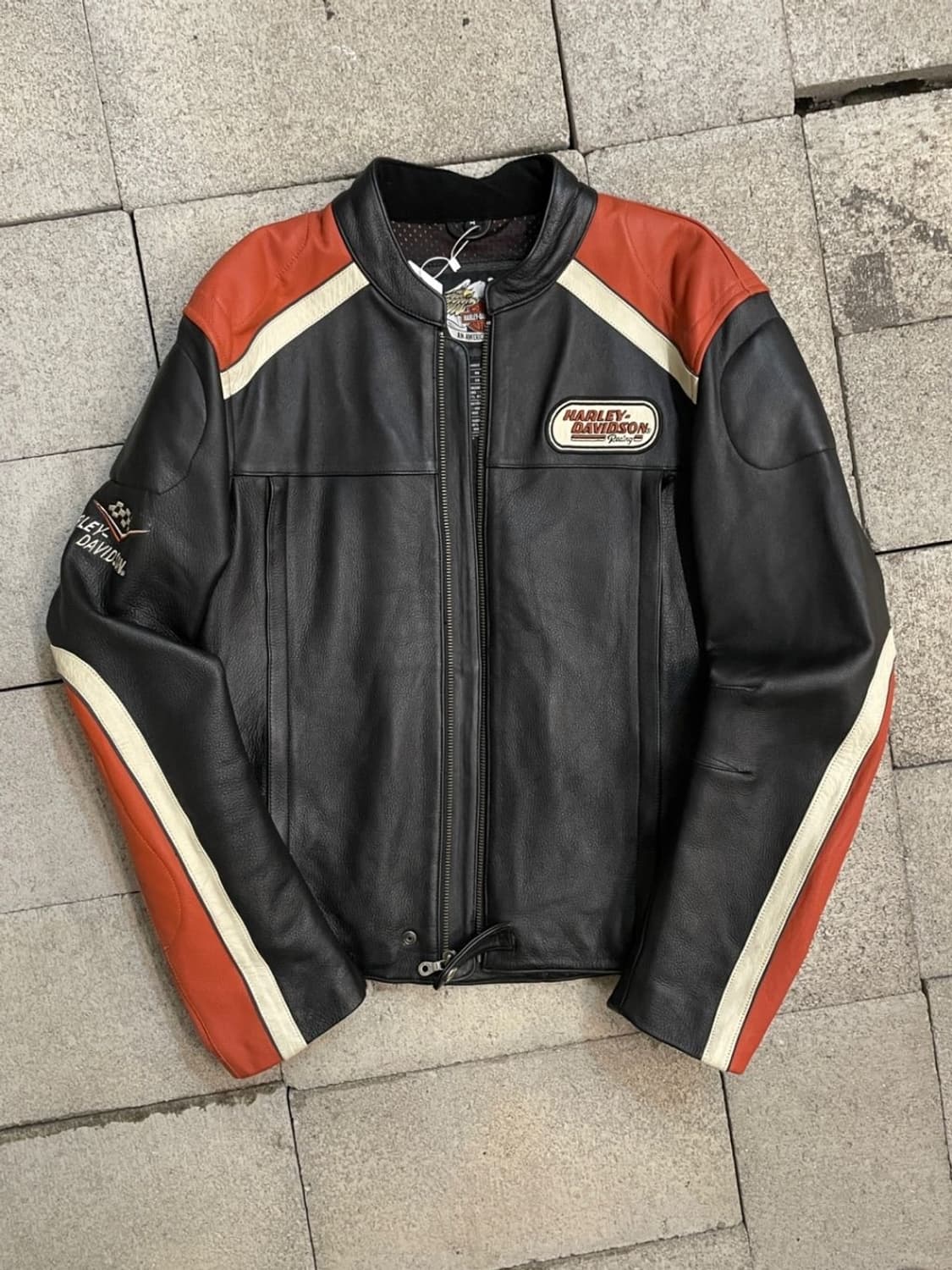 할리데이비슨 바이커 레더 자켓 상품이미지1