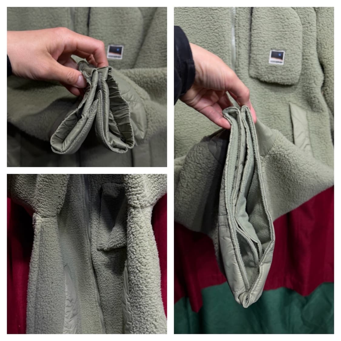 제로그램 그래미 롱플리스 그린 S/90 상품이미지8