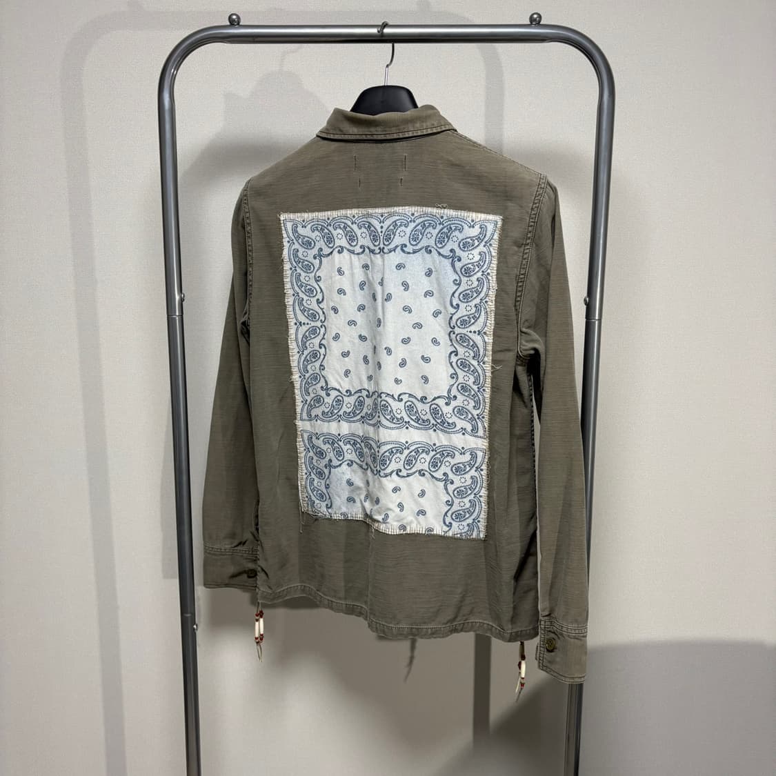 L) 레미릴리프 반다나 비즈 밀리터리 셔츠 상품이미지1