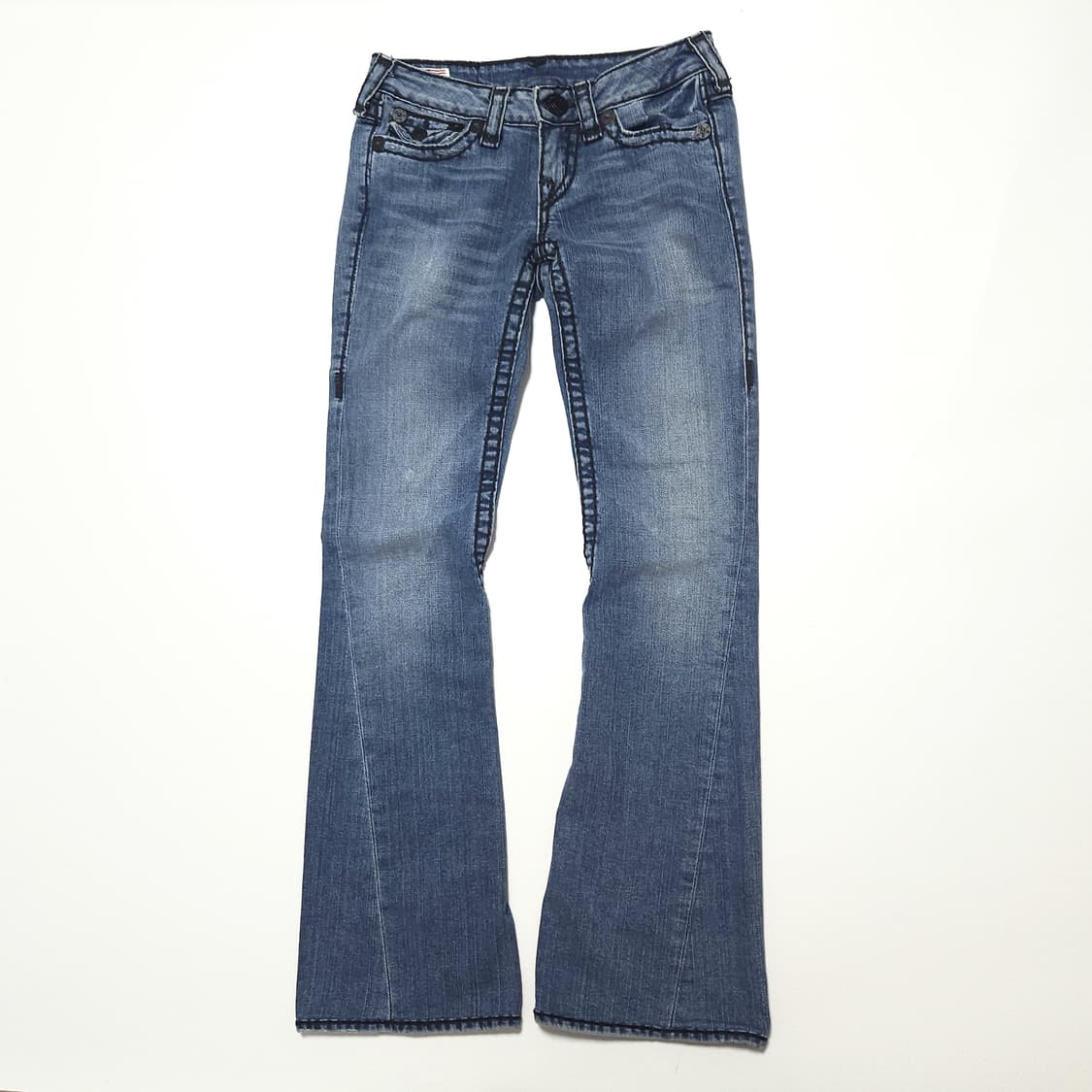 트루릴리전 USA 조이 슈퍼티 부츠컷 데님 팬츠 상품이미지1