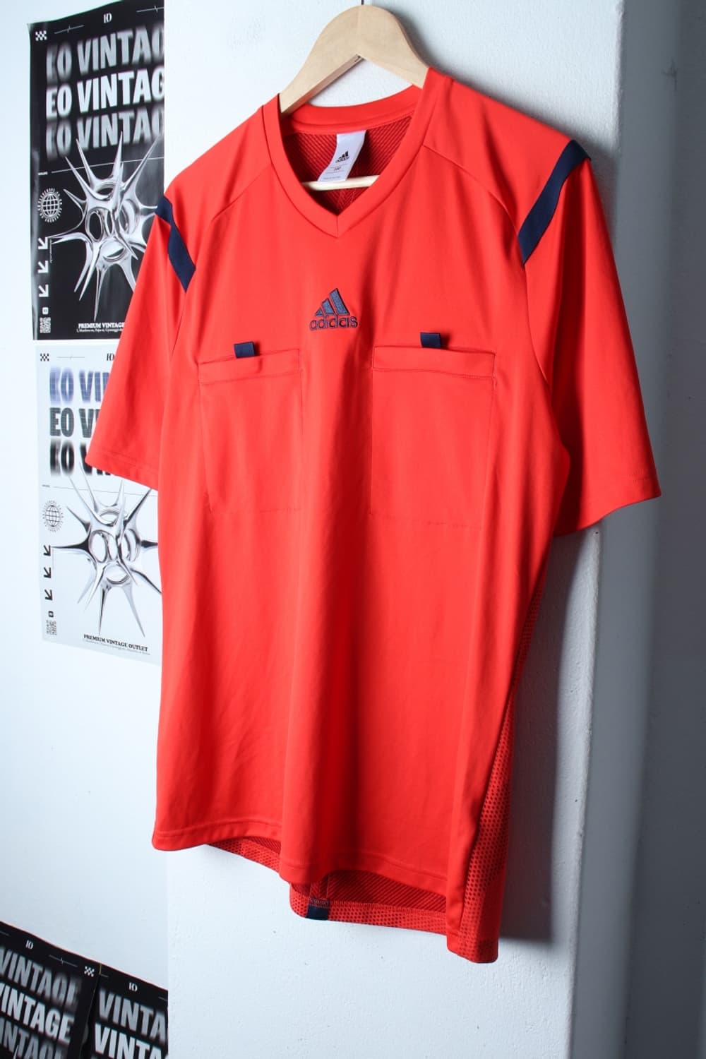 (L-XL) 아디다스 반팔 티셔츠 축구 풋살 기능성 레드-H30078 상품이미지1