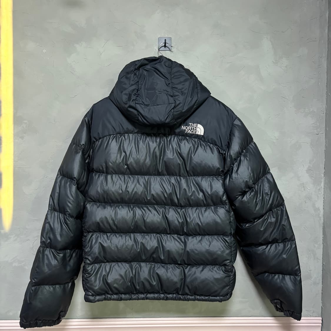 노스페이스 700 눕시 구스다운 패딩 검정 상품이미지6