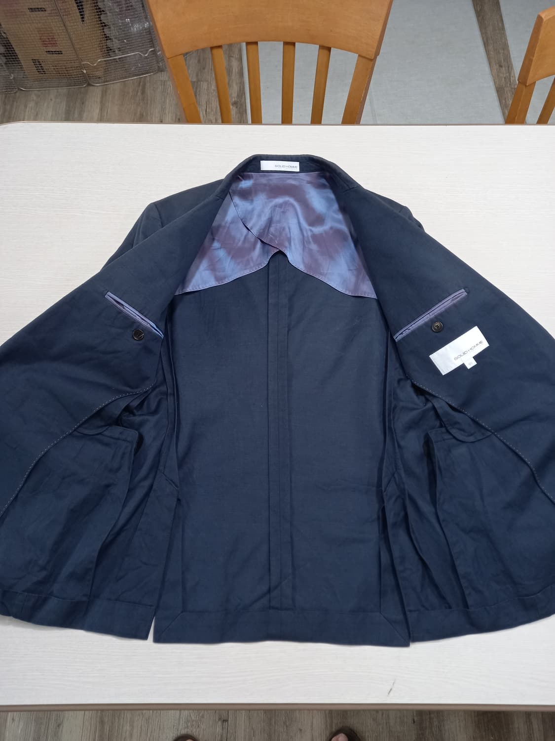 M95 SOLID HOMME 린넨50% 봄가을 블레이저 M-964 상품이미지4