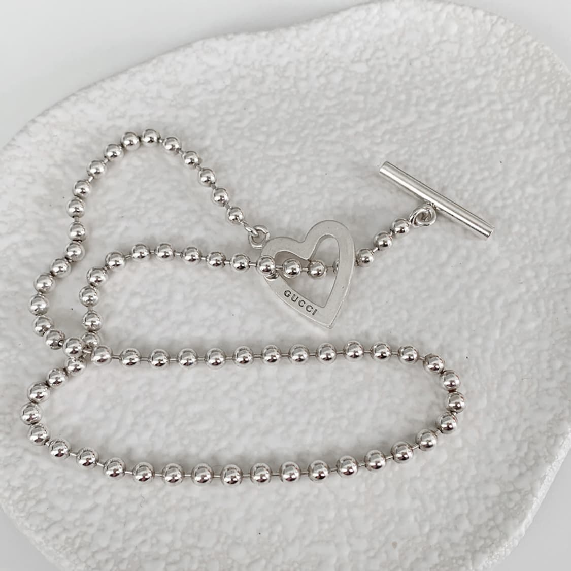 구찌 하트 토글 목걸이 NO.103 상품이미지1