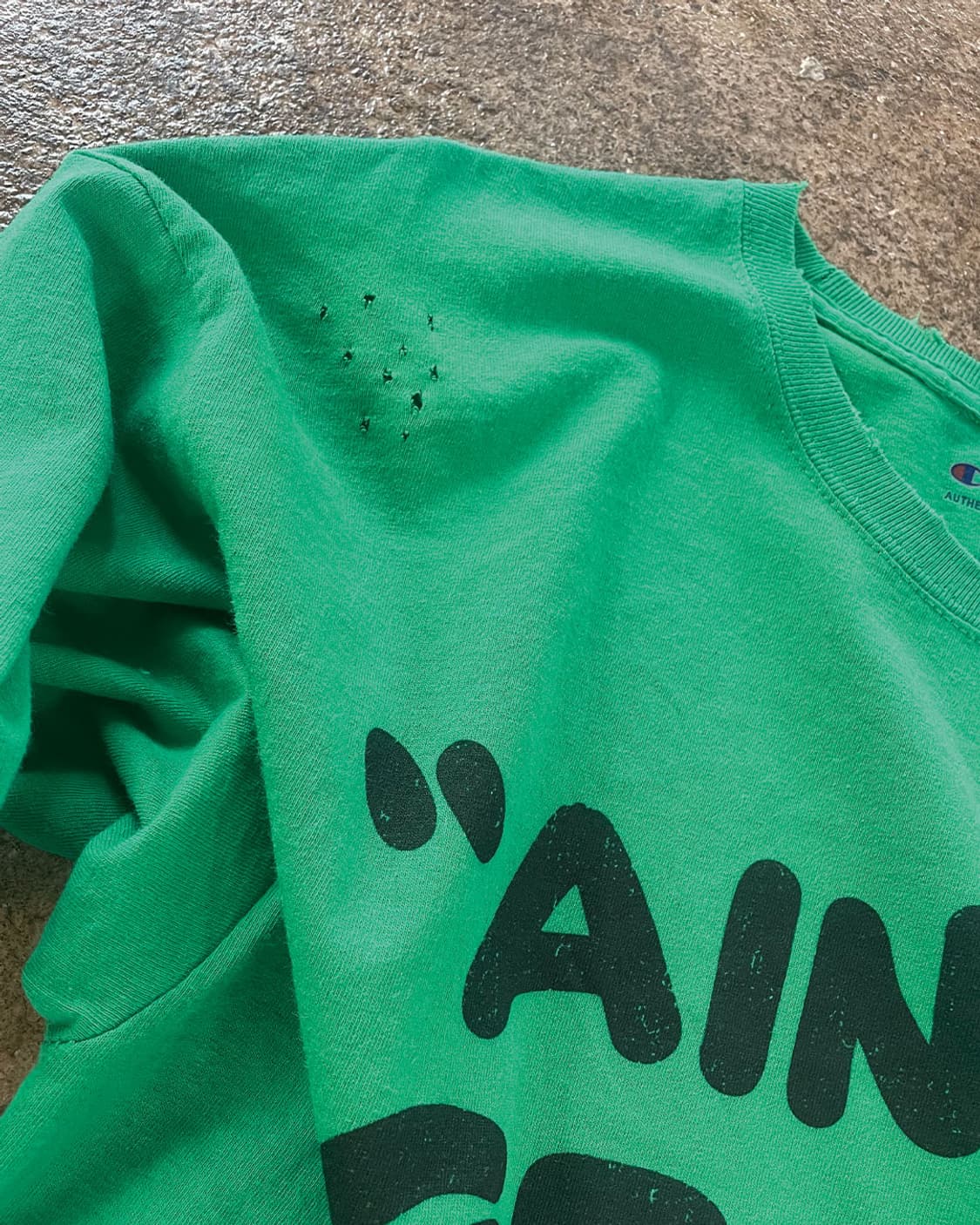 Vintage Champion "AIN'T I GREAT?" Custom 상품이미지2