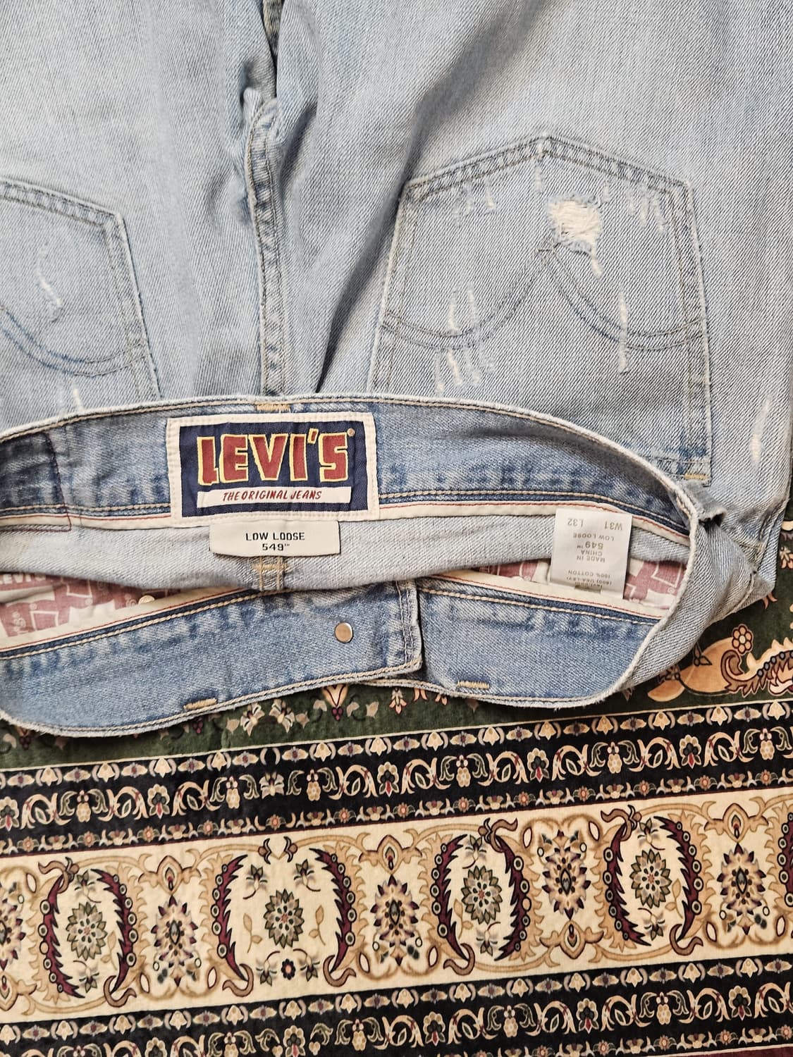 Levi’s Vintage Light Wash Denim Pants 상품이미지6