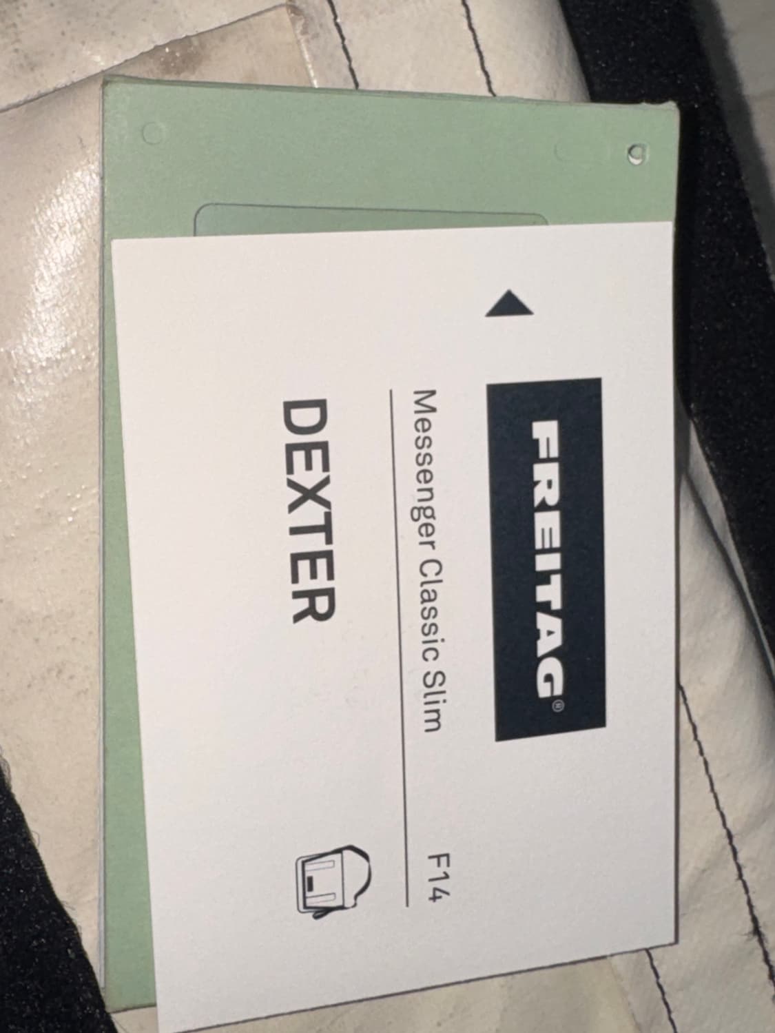 FREITAG 프라이탁 덱스터 메신저백 F14 Dexter 아이보리크림 상품이미지2