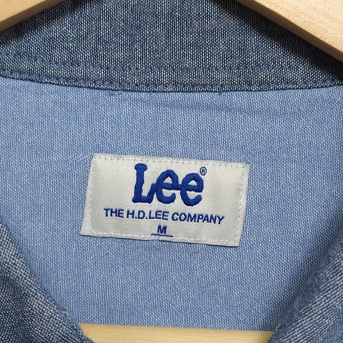 100~105)LEE 리 배색 루즈핏 포켓 셔츠 상품이미지6