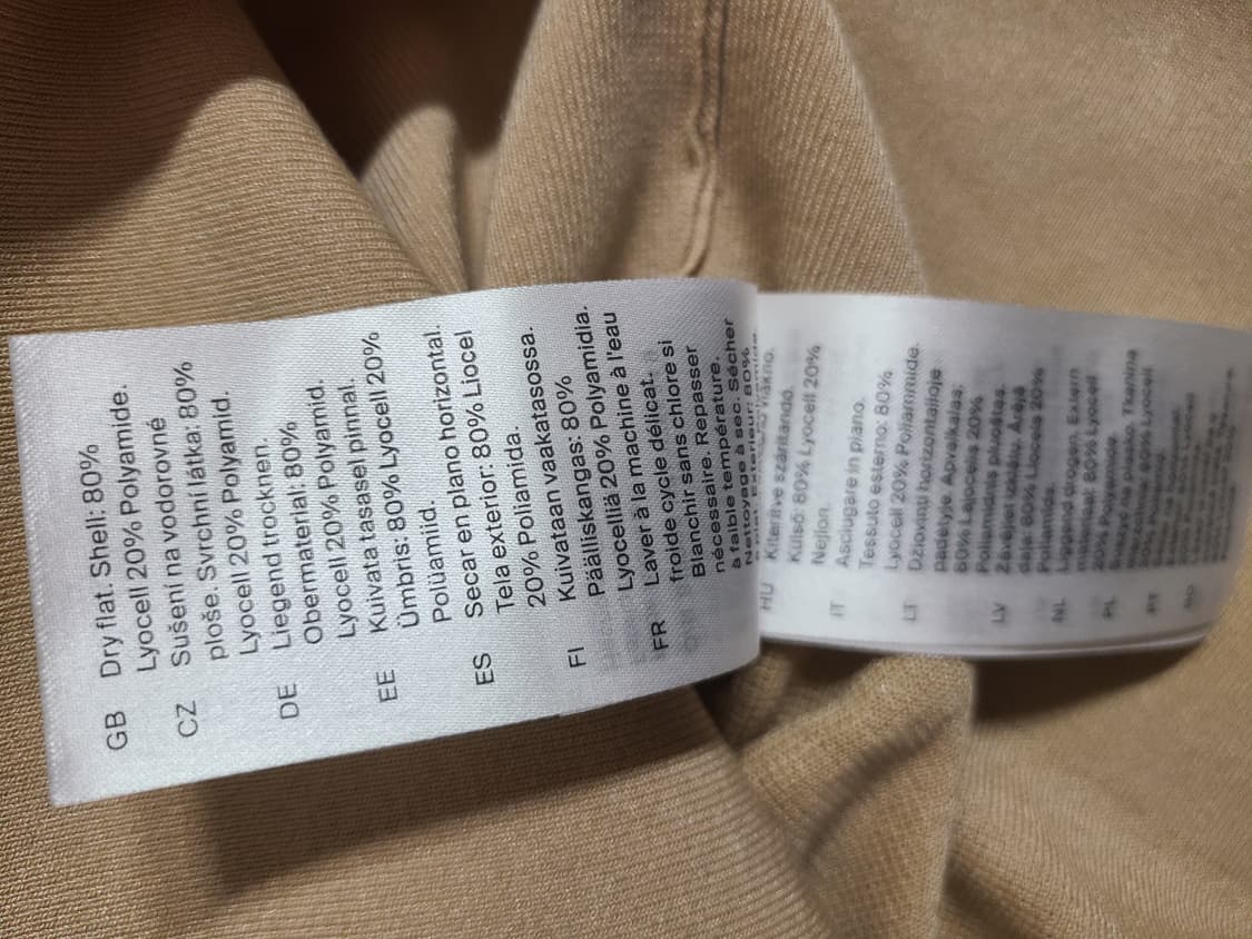 COS 카라 니트 반팔 티셔츠 L 상품이미지8