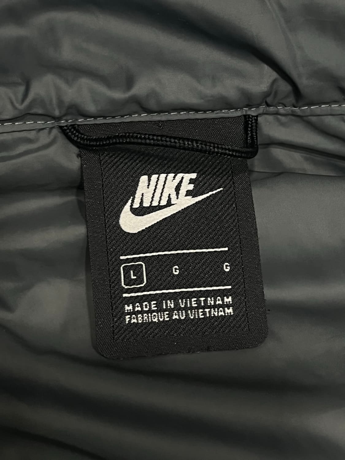 나이키 메탈 실버 덕다운 패딩 남성 L 100-105 상품이미지7