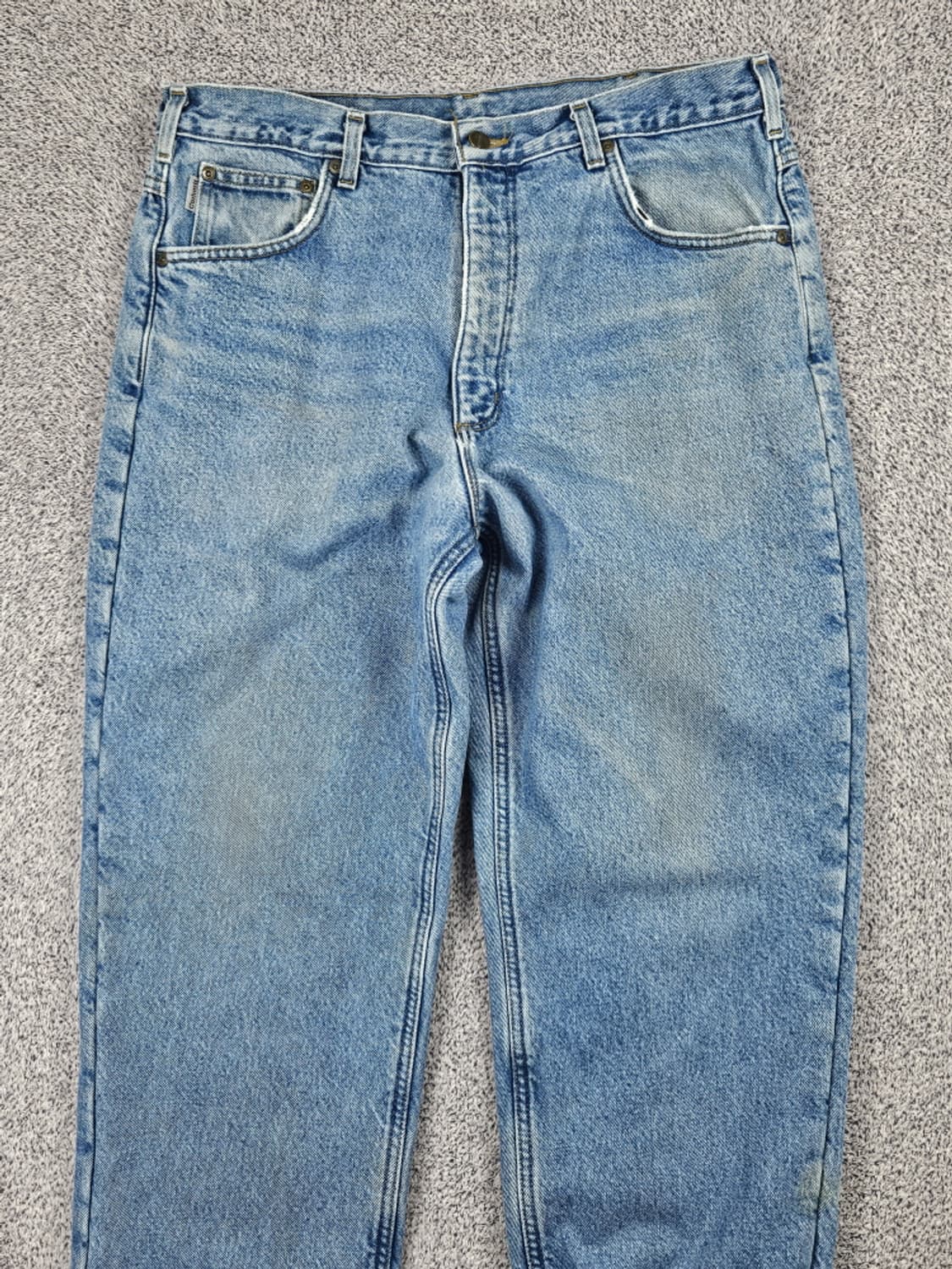 칼하트 헤비 플란넬 체크 데님 워크 팬츠 ( 36X32 ) / 10053 상품이미지5