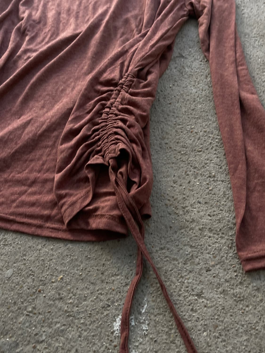 (Unknown)ethnic v neck side strap t 상품이미지3