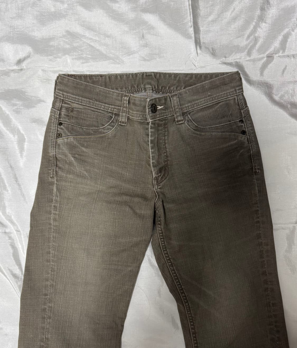 Brown Minimal Pants 상품이미지3