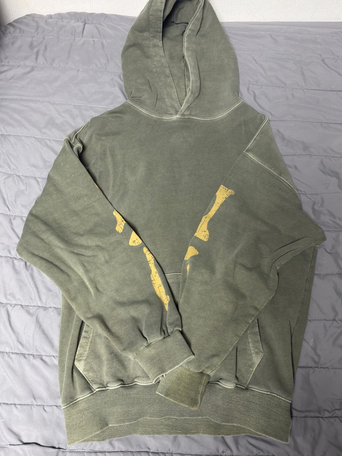 트레블 스켈레톤 후디티 더플 백 카키 xl 상품이미지2