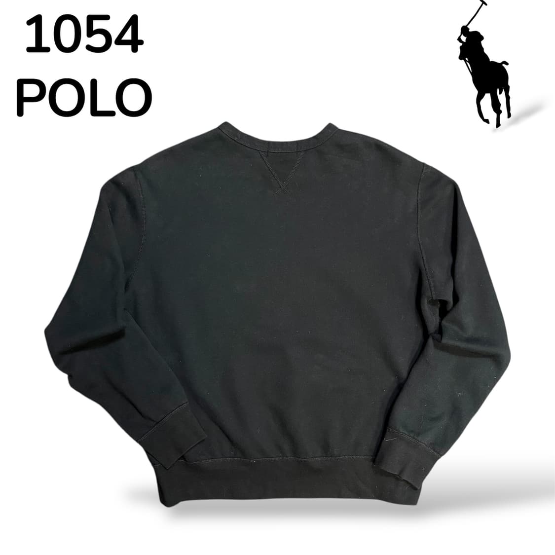 폴로 블랙 맨투맨 L 상품이미지3