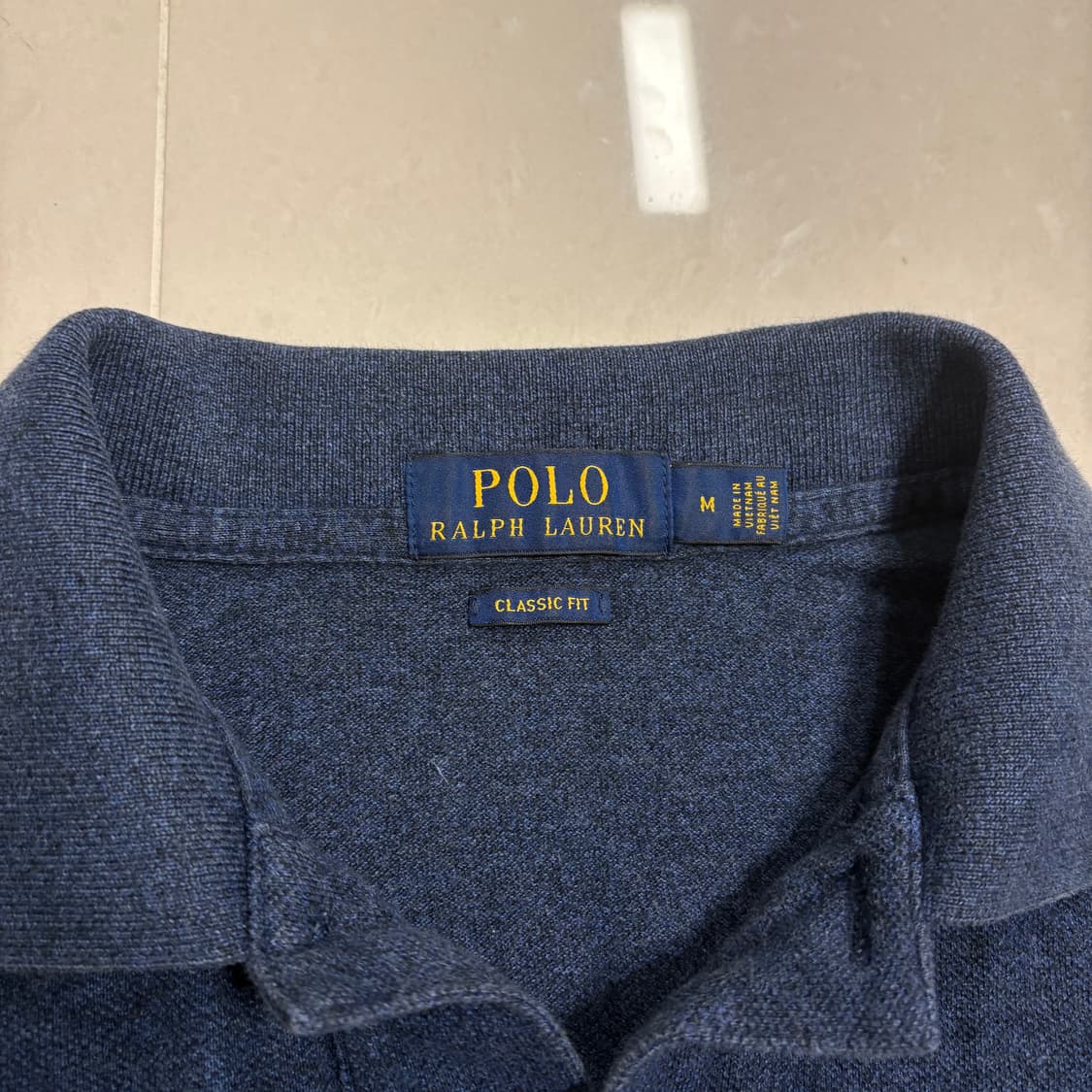 정품 폴로 랄프로렌 네이비 긴팔 폴로티 롱슬리브 카라티 상품이미지6