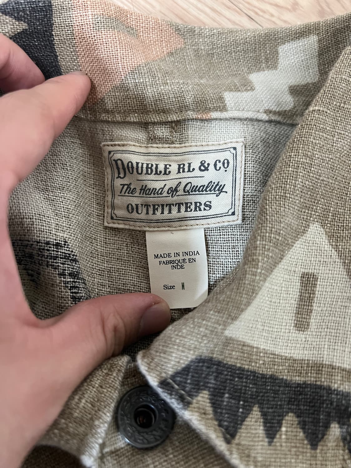 RRL 더블알엘 나바호 리넨 초어자켓 상품이미지4